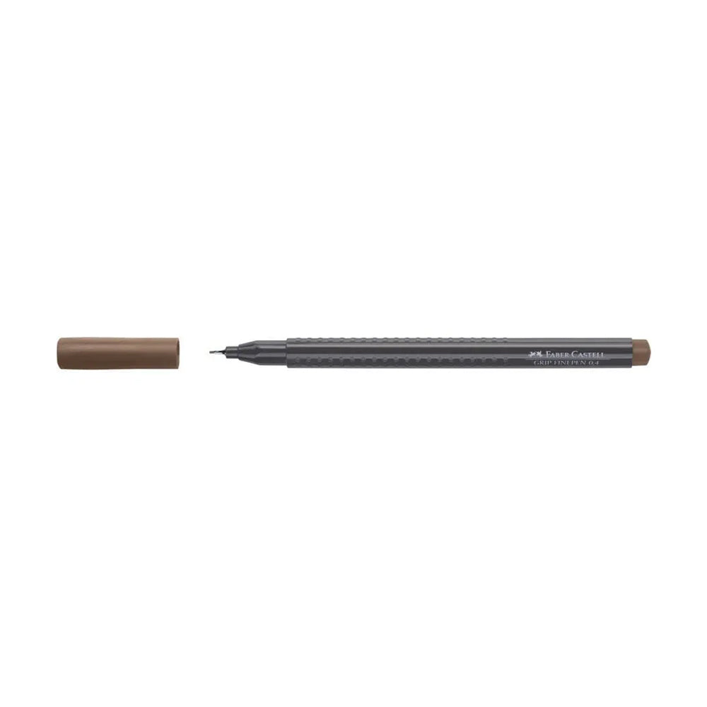 Marcador Fino Faber-Castell 0,4mm Umbra Queimada 1un