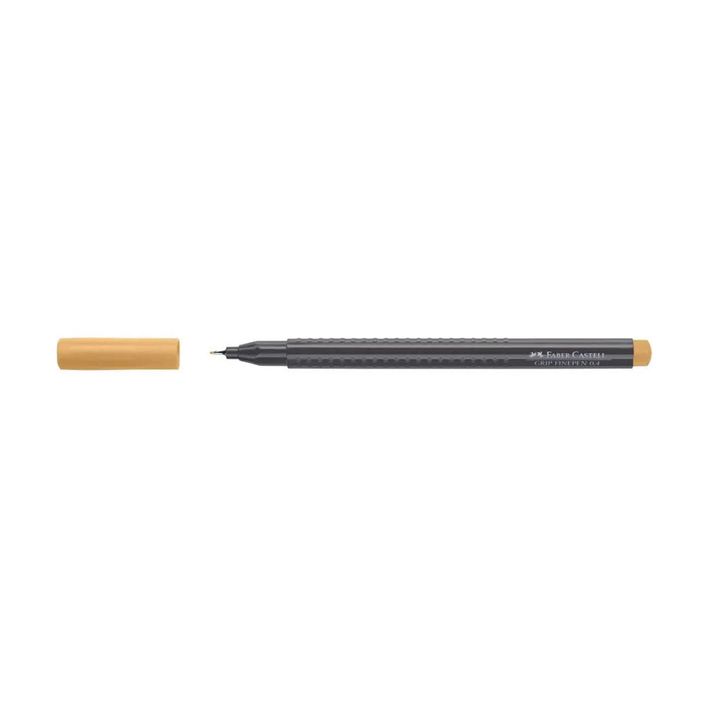 Marcador Fino Faber-Castell 0,4mm Castanho 1un