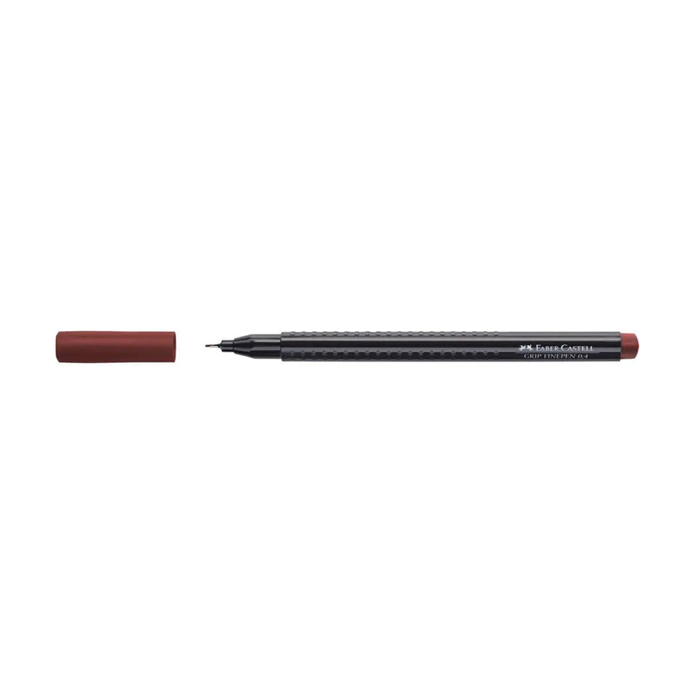 Marcador Fino Faber-Castell 0,4mm Ocre Queimado 1un