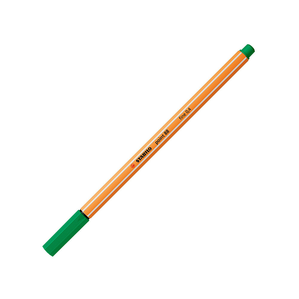 Marcador Fino Fineliner Point 88/36 0,4mm Verde 1un