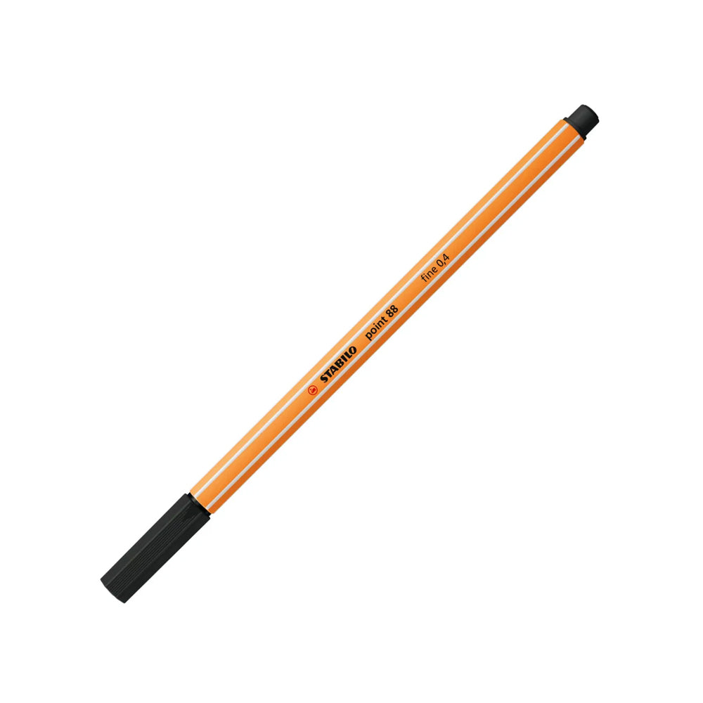 Marcador Fino Fineliner Point 88/46 0,4mm Preto 1un