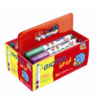 Marcador Feltro 036un Giotto Be-Be Schoolpack