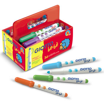 Marcador Feltro 036un Giotto Be-Be Schoolpack