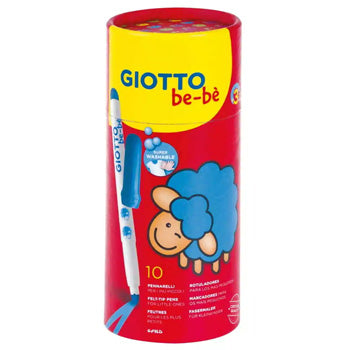 Marcador Feltro 010un Giotto Be-Be Copo