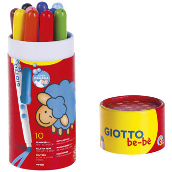 Marcador Feltro 010un Giotto Be-Be Copo