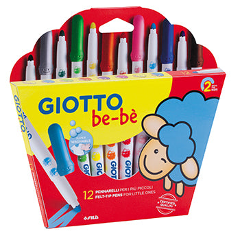 Marcador Feltro 012un Giotto Be-Be