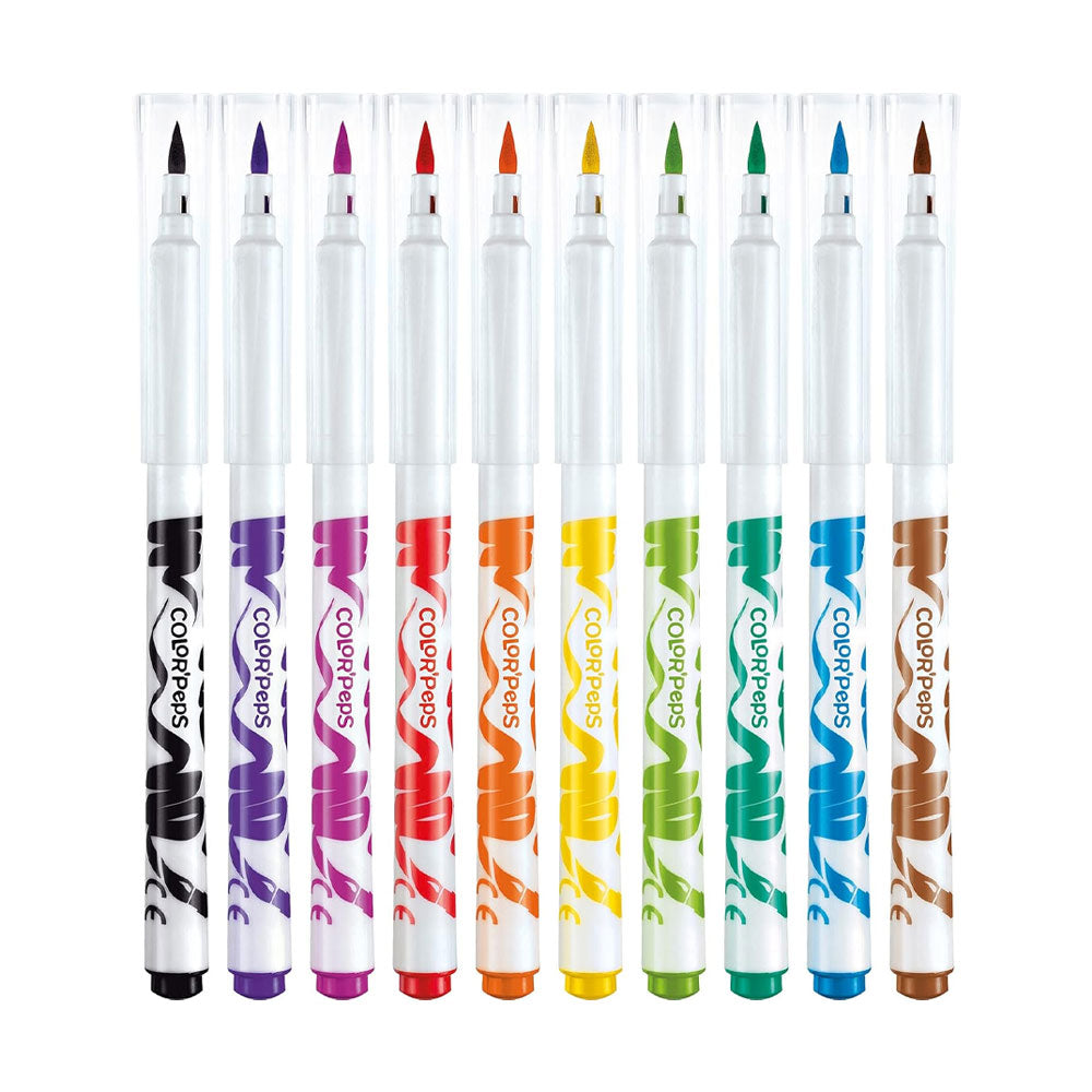 Marcador Feltro 010un Maped Color Peps Brush