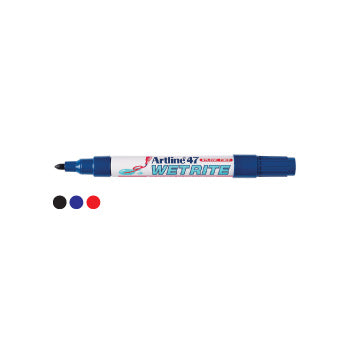 Marcador Superfícies Molhadas Artline 47 Azul 1un