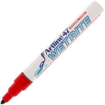 Marcador Superfícies Molhadas Artline 47 Vermelho 1un