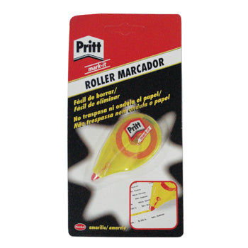 Marcador Fluorescente Amarelo Roller 6m Pritt 1un