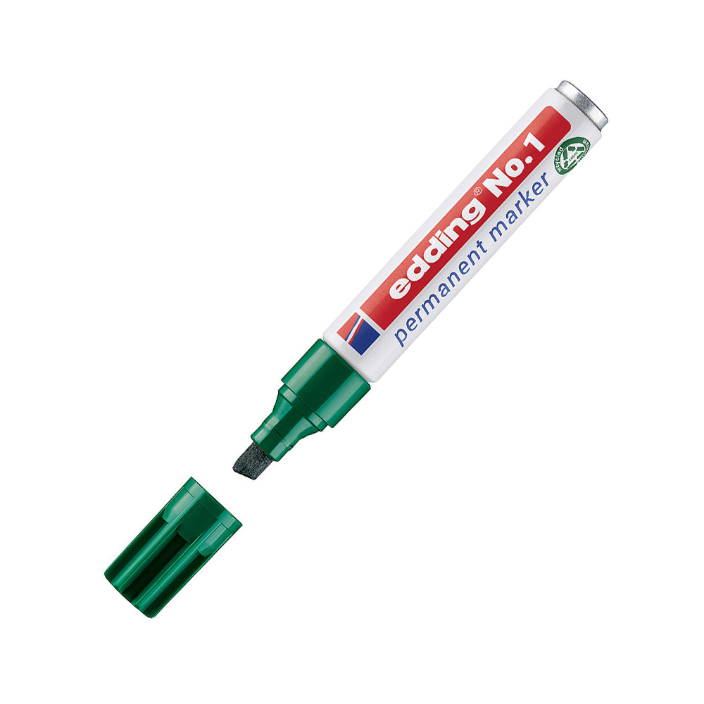 Marcador Permanente Grosso Edding Nº1 Verde 1un