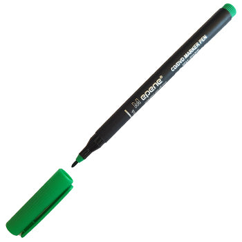 Marcador Permanente Médio Epene 2013CD Verde 1un