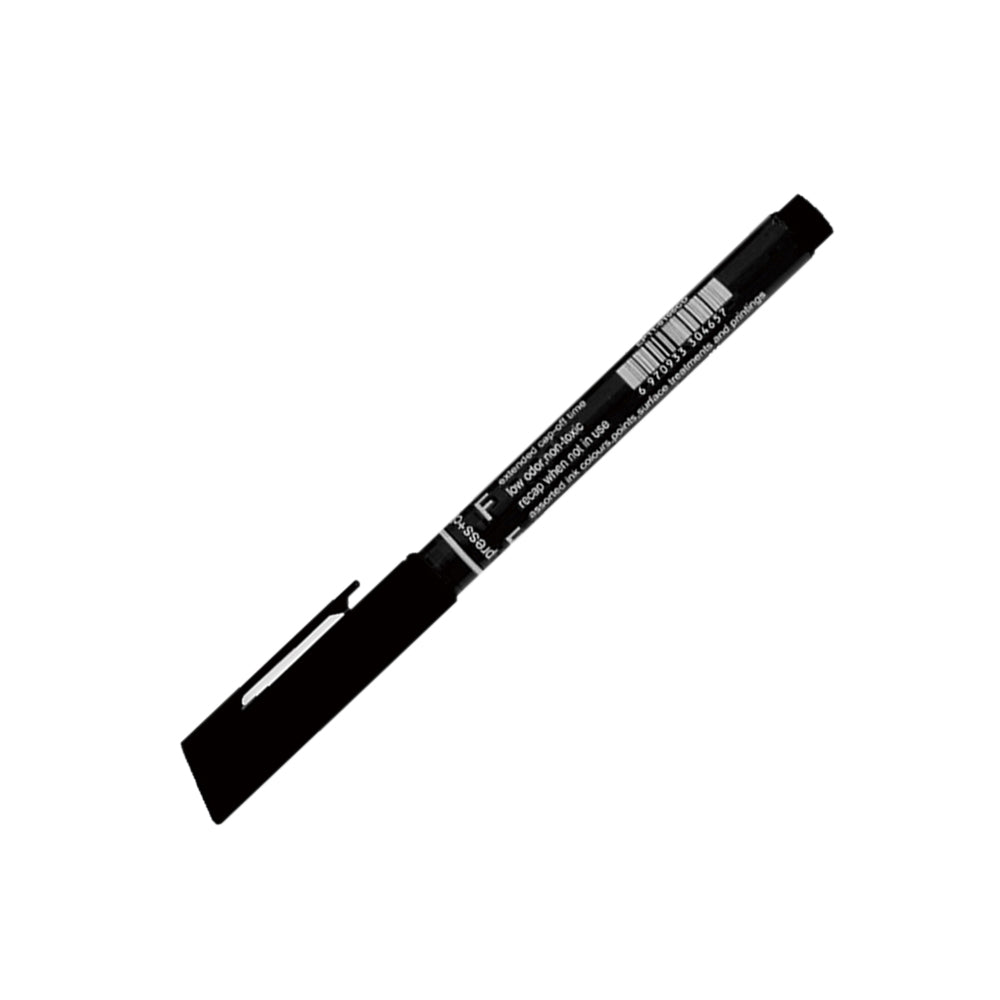Marcador Permanente Fino Epene 0106CD 0,6mm Preto 1un