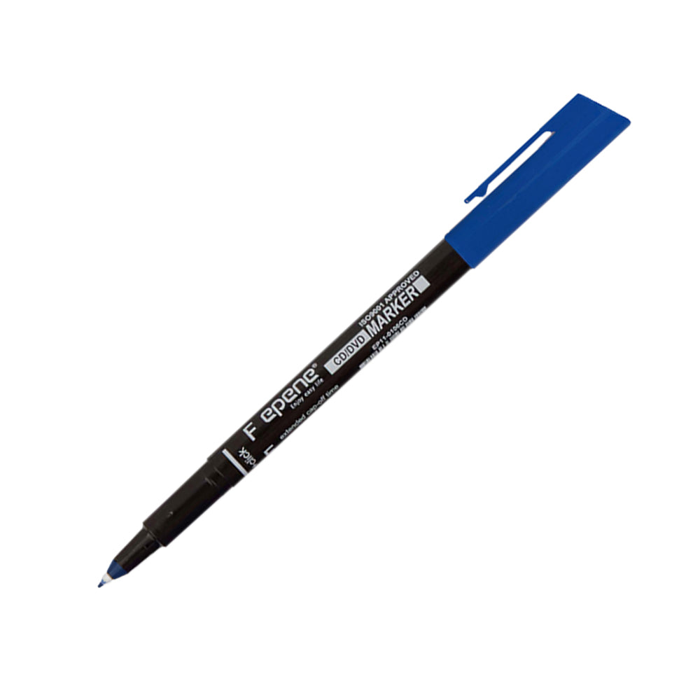 Marcador Permanente Fino Epene 0106CD 0,6mm Azul 1un