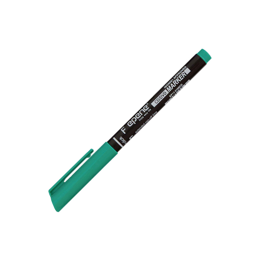 Marcador Permanente Fino Epene 0106CD 0,6mm Verde 1un