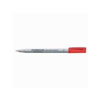 Marcador Fino Staedtler Lumocolor 316-2 0,6mm Vermelho 1un