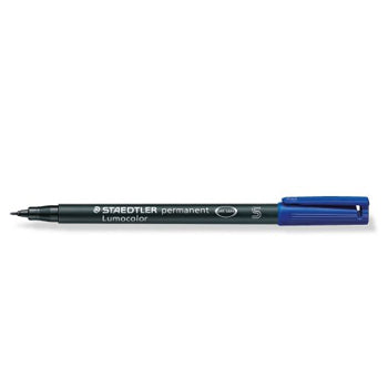 Marcador Permanente SuperFino 313-3 0,4mm Azul 1un