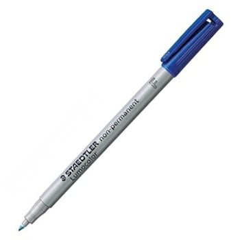 Marcador Fino Staedtler Lumocolor 316-3 0,6mm Azul 1un