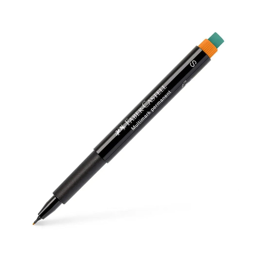 Marcador Permanente SuperFino 0,4mm Laranja 1un