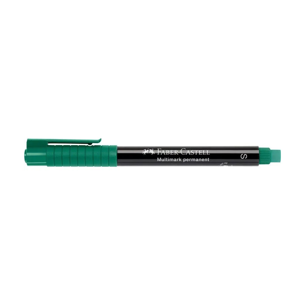 Marcador Permanente SuperFino 0,4mm Verde 1un