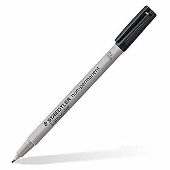 Marcador Fino Staedtler Lumocolor 316-9 0,6mm Preto 1un