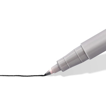 Marcador Fino Staedtler Lumocolor 316-9 0,6mm Preto 1un