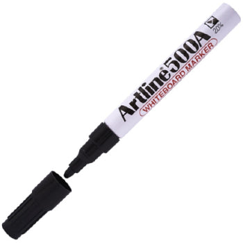Marcador Quadros Brancos Artline 500A 2mm Preto 12un