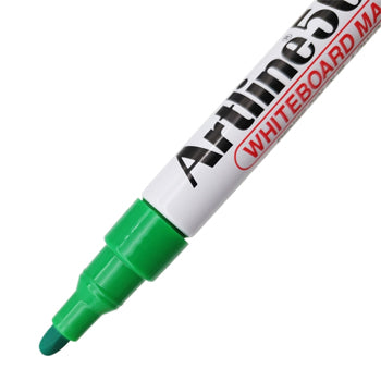Marcador Quadros Brancos Artline 500A 2mm Verde 12un