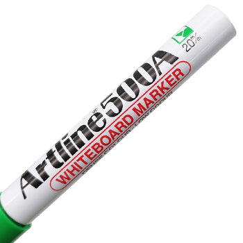 Marcador Quadros Brancos Artline 500A 2mm Verde 12un
