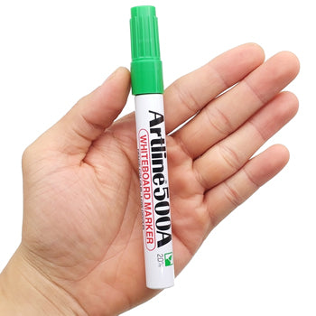 Marcador Quadros Brancos Artline 500A 2mm Verde 12un