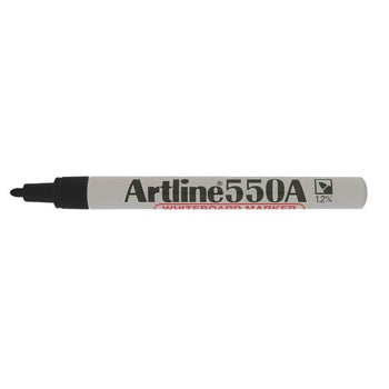 Marcadores Quadros Brancos Artline 550A Preto Cx.12un