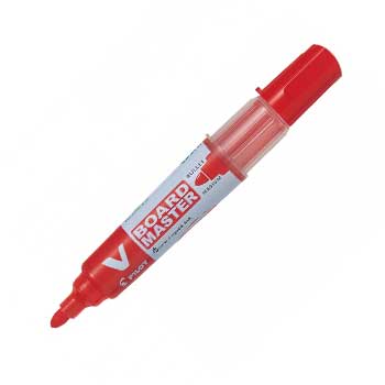 Marcador Quadros Brancos Recarregável Pilot VBoard Vermelho