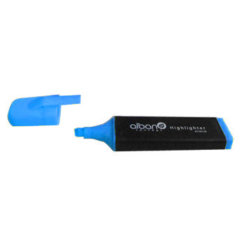 Marcador Fluorescente Alban AC1041-02 Azul 1un