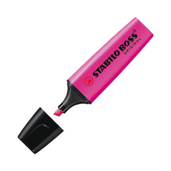 Marcador Fluorescente Stabilo 70/58 Rosa Escuro 10un