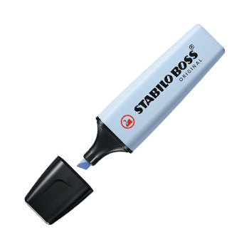 Marcador Fluorescente Stabilo 70/111 Azul Nuvem Pastel 10un