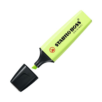 Marcador Fluorescente Stabilo 70/133 Lima Pastel 10un