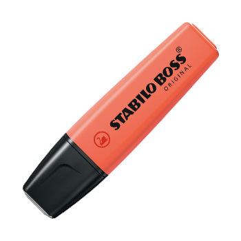 Marcador Fluorescente Stabilo 70/140 Coral Pastel 10un