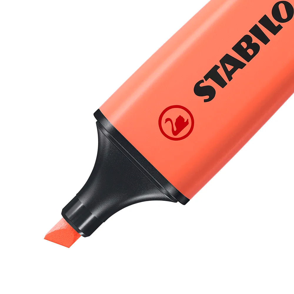 Marcador Fluorescente Stabilo 70/140 Coral Pastel 10un