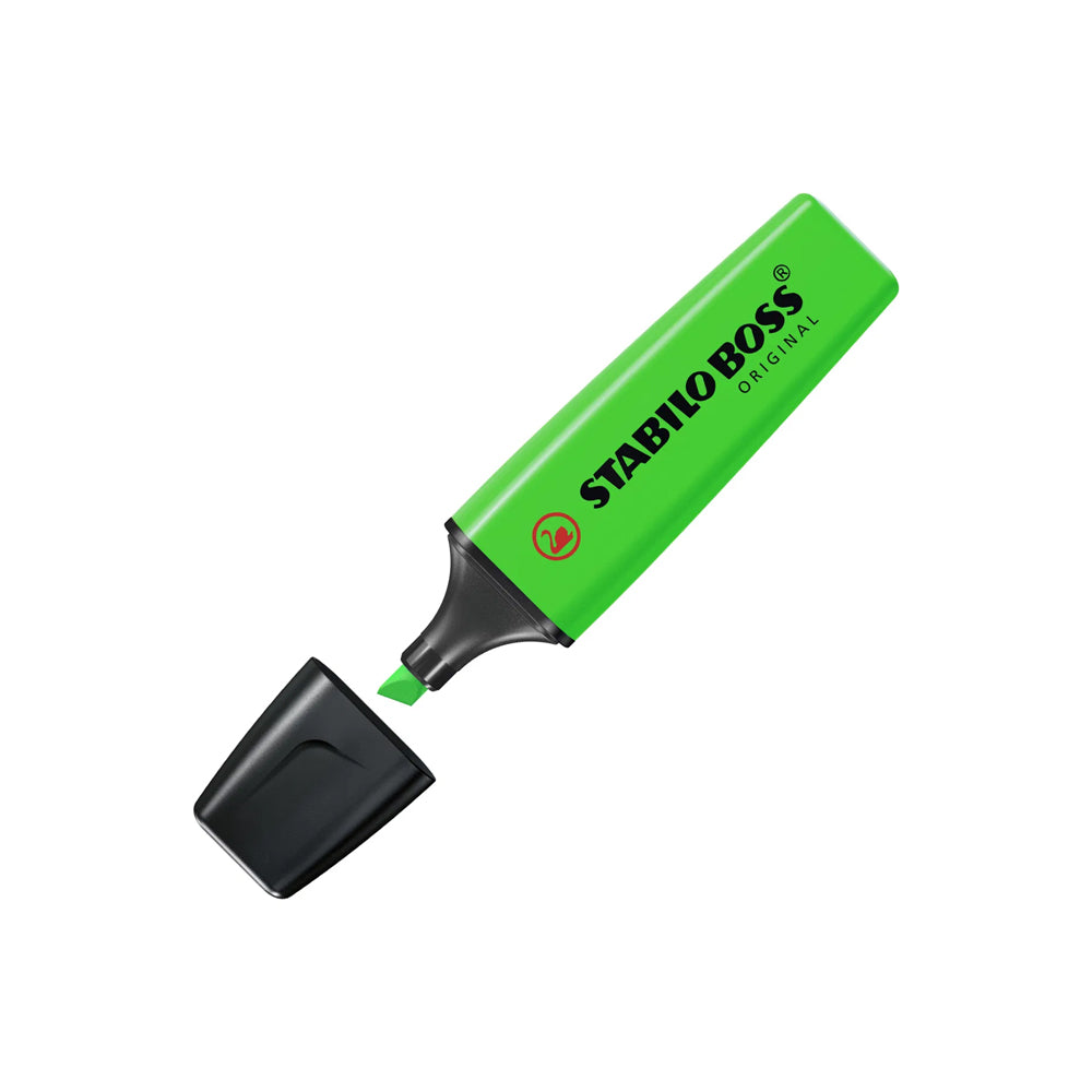 Marcador Fluorescente Stabilo 70/33 Verde Claro 10un
