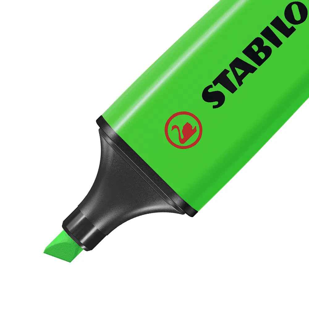 Marcador Fluorescente Stabilo 70/33 Verde Claro 10un