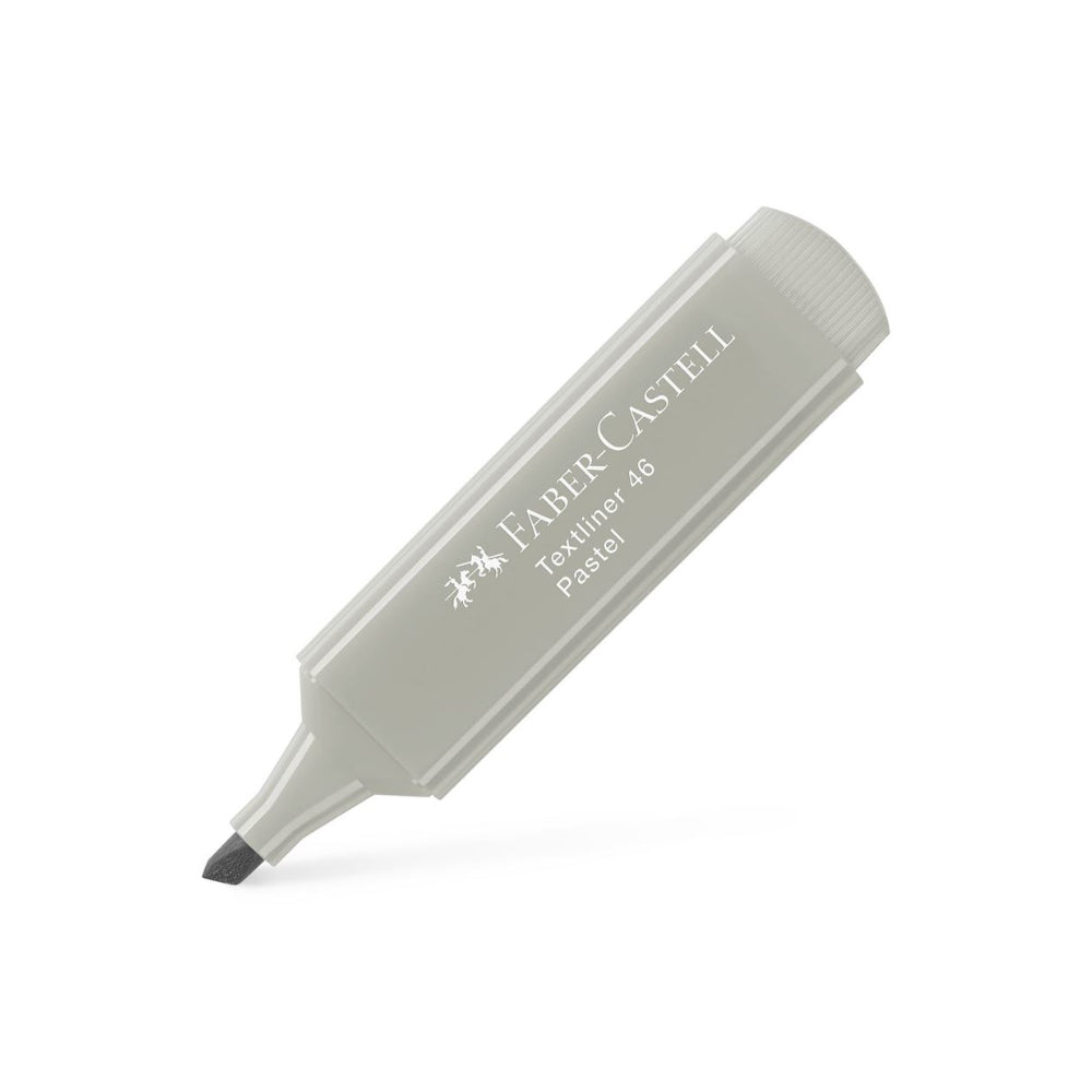 Marcador Fluorescente Faber Textliner 46 Cinza Pastel 10un