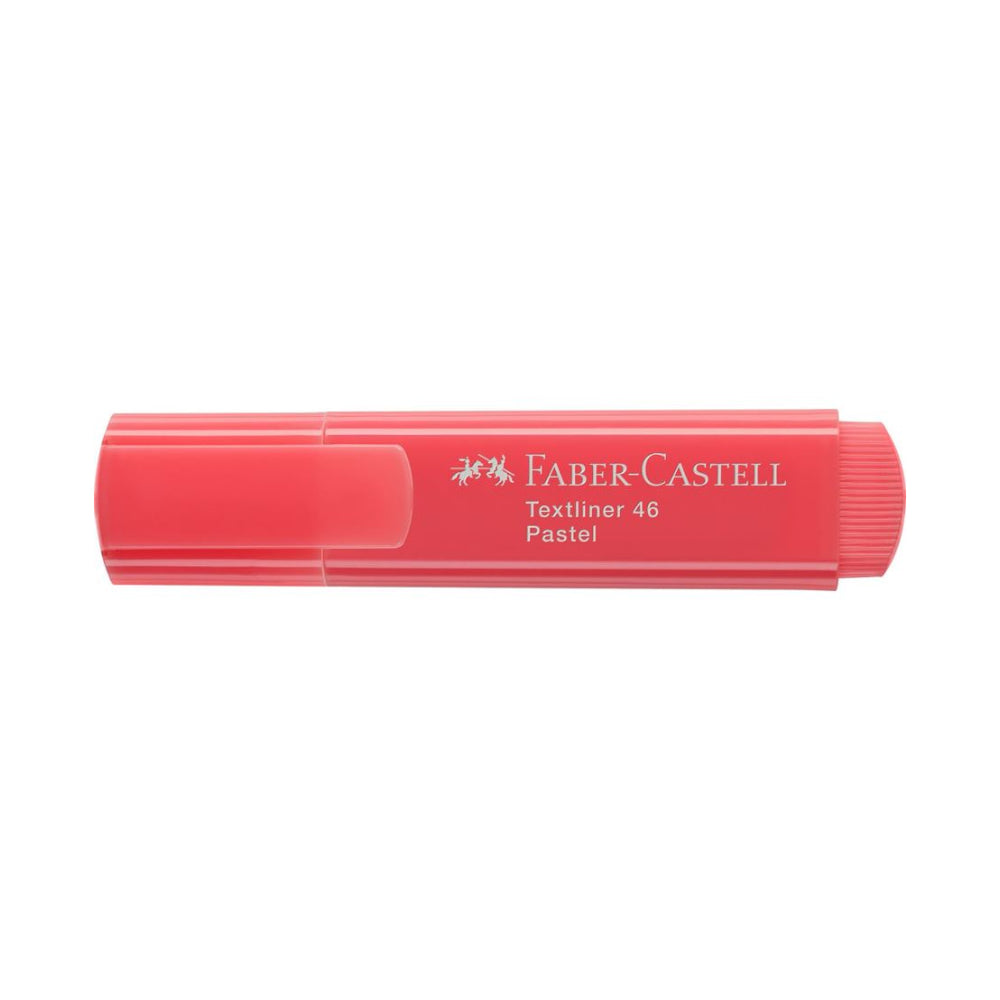 Marcador Fluorescente Faber Textliner 46 Pêssego Pastel 10un