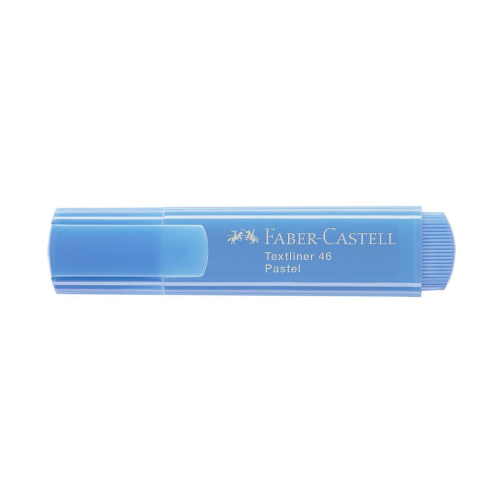 Marcador Fluorescente Faber Textliner 46 Marino Pastel 10un