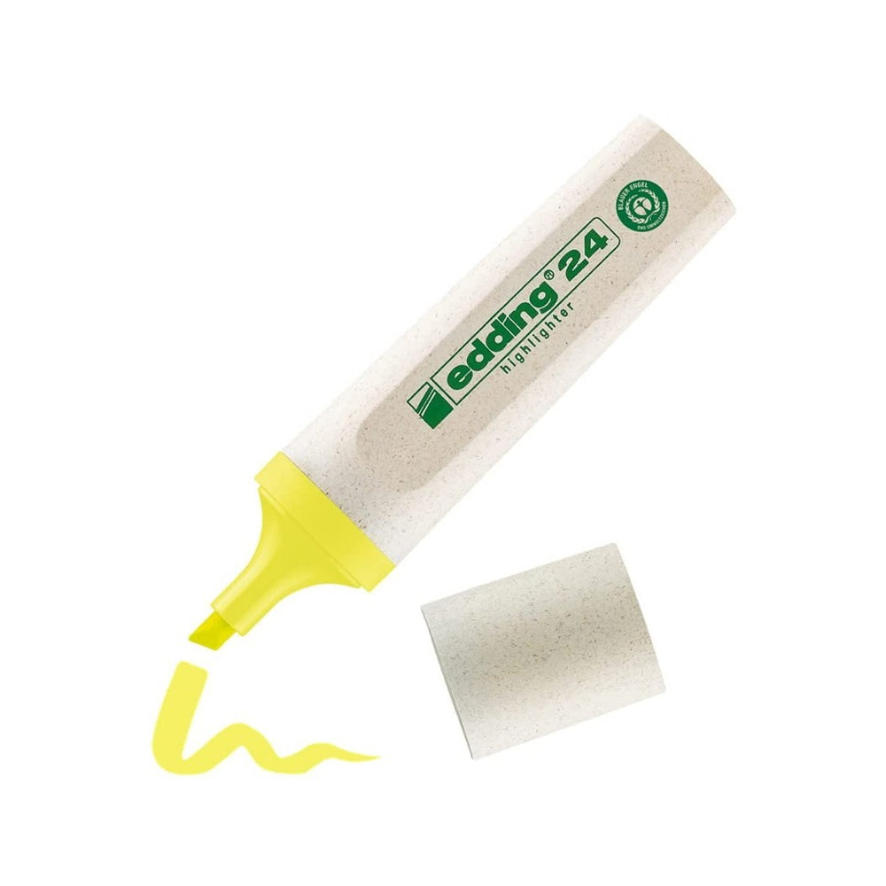 Marcador Fluorescente Edding 24 Ecoline 2-5mm Amarelo 1un