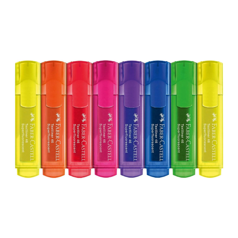 Marcador Fluorescente Faber-Castell Textliner 46 Sortido 8un