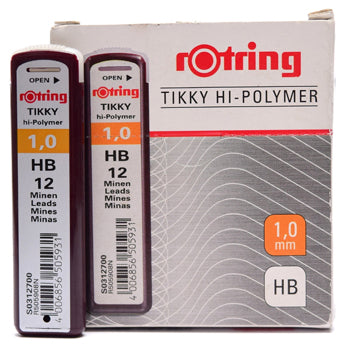 Minas Grafite 1mm HB Rotring 12un