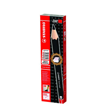 Lápis Grafite Nº2-HB Stabilo Exam Grade Cx 12un