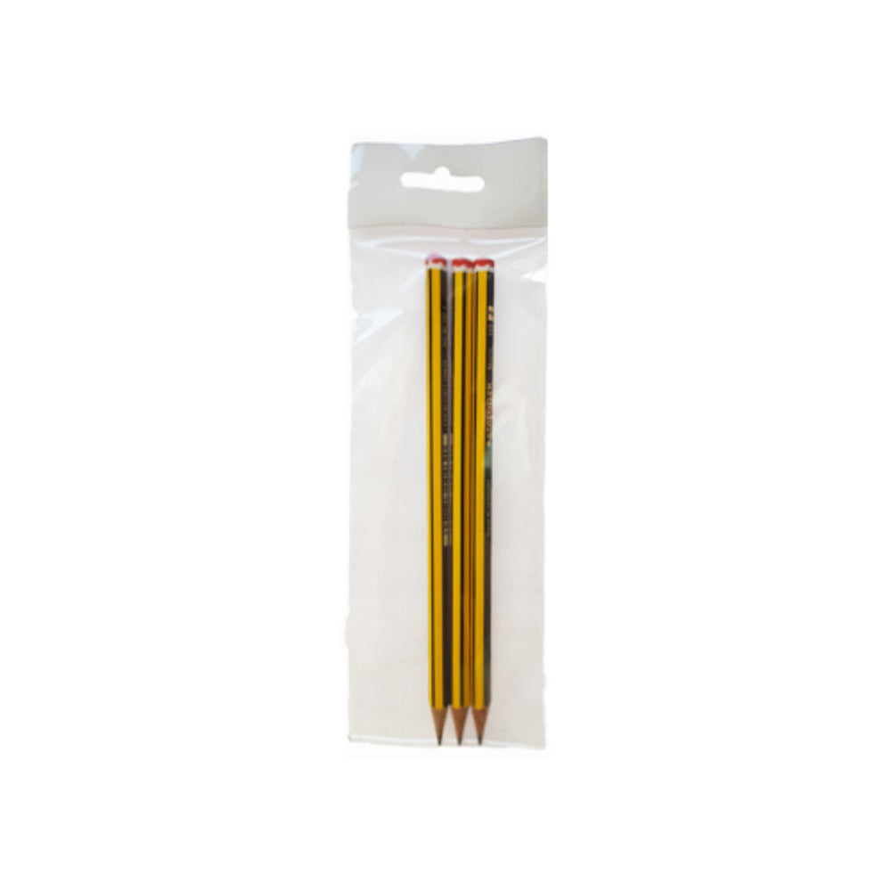 Lápis Grafite 2HB Noris 120-2 Blister 3un