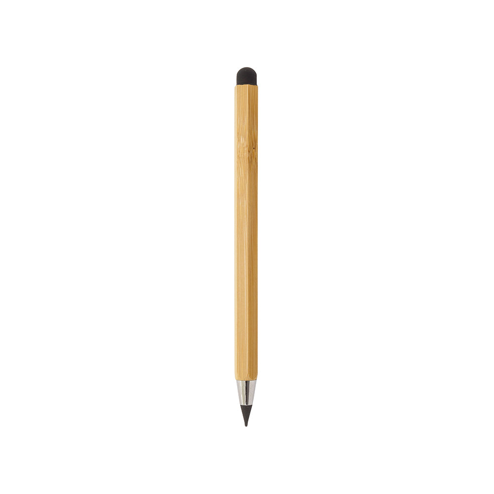 Lápis Infinito Bambu com Ponta Touch e Régua