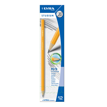 Lápis Grafite Nº3-H Lyra Studium Cx 12un